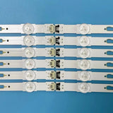New Kit 12pcs LED strip for samsung UE48JU6000 BN96-34793A BN96-34794A S_5U75_48_FL_R6 S_5U75_48_FL_L5 LM41-00121G LM41-00121H
