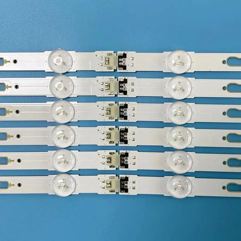 New Kit 12pcs LED strip for samsung UE48JU6000 BN96-34793A BN96-34794A S_5U75_48_FL_R6 S_5U75_48_FL_L5 LM41-00121G LM41-00121H