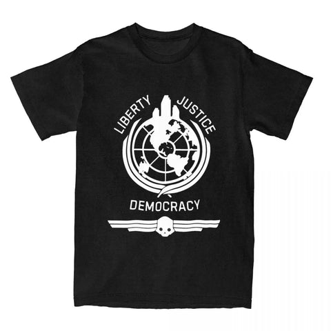 Helldivers 2 Malevelon Creek Veteran T-Shirts Women Men Vintage Cotton Tee Shirt Short Sleeve T Shirt Party Clothing Tops