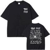 The 1975 Album Print T Shirt Men Women Hip Hop Fashion Popular Vintage T Shirts Casual Summer Comfortable Pure Cotton T-shirt