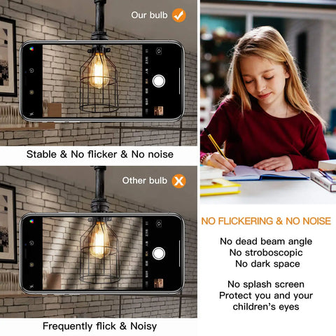 ST64 12W 16W Edison LED Filament Amber Bulb lamp 85-265V E27 Vintage Ampoule Replace 160W Incandescent Light Decorative Bulbs