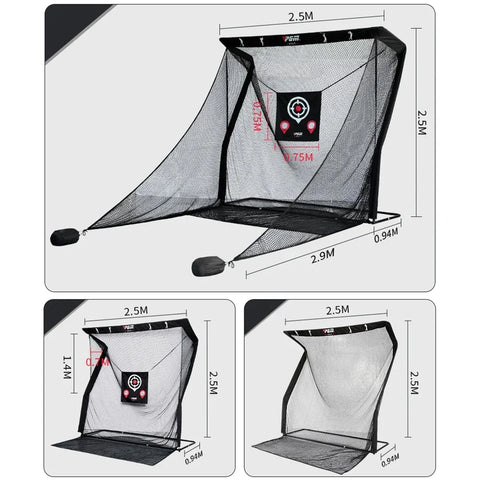 PGM Golf Practice Net,Swing/Cut Training Equipment,Golf Anti Bounce Strike Net,Golf Equipment,Target Strike Practice Golf Net