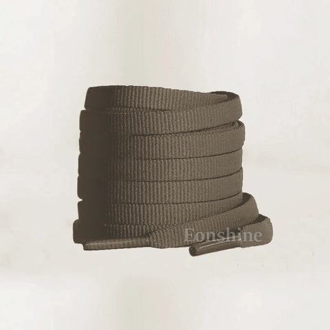 6mm Width Flat Shoelaces for Sneakers Color Basketball Shoes Laces for Shoes White Black Shoelace 90/120/140CM Shoes Accessories