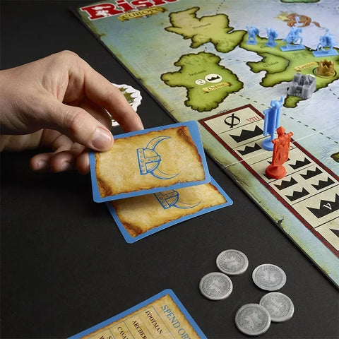 Risk Europe Board Game - Strategic Conquest with Territory Building & Alliance Mechanics for 12+ Players