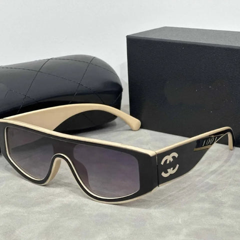 Trendy Color Block Sunglasses High Quality Motorcycle Riding Sun Protection Glasses For Men And Women Same As Popular Web Red Gl
