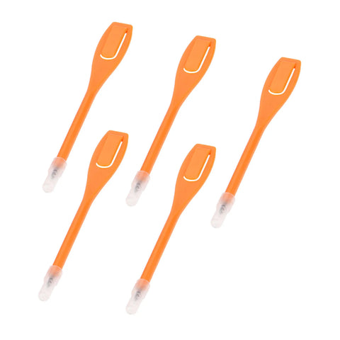 50 Pcs Golf Scoring Pen Plastic Golf Scoring Pencil Clip Score Card Lead Golfer Accessory Tool Recording Golf Supplies 5 Colors