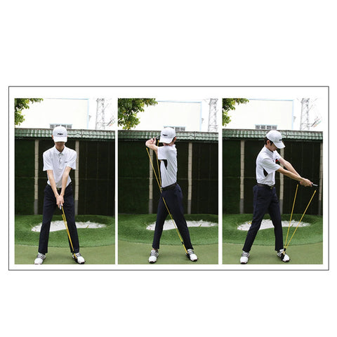 PGM Golf Swing Tensioner Men's and Women's Fitness Tensioner Stabilising Swing Posture Physical Training Equipment