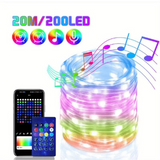 LED String Light Bluetooth Fairy Light USB 5V 20m 10m 5m Dreamcolor Music Sync Party Garland Decor