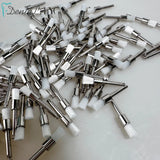 100pcs Dental Prophy Brushes Polishing Polisher Disposable Latch type Mixed color Plat Used for stain removal and polish