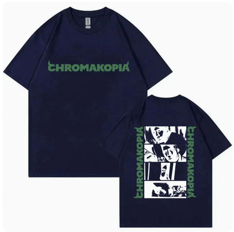 Tyler the Creator Tour 2025 TShirt Chromakopia Album Men Clothing Harajuku Vintage Unisex High Quality Cotton TShirts Graphic