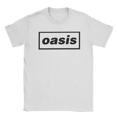O-Oasis Rock Band T-Shirts for Men Women British Music Albums Vintage Cotton Tees Crew Neck Short Sleeve T Shirt Clothing Tops