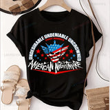 Vintage Wrestler Cody Rhodes American Nightmare Print T-shirt Top Trend Short Sleeve Neutral Shirt Pattern Large T-shirt