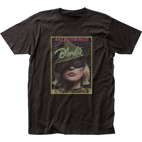2024 New in Blondie Punk Rock Band 1960s Girl Band Vintage Loose T-Shirt Women'S T-Shirt Black Oversized T Shirts