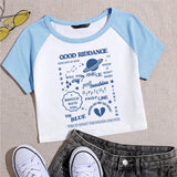 Gracie Abrams T Shirts Streetwear Good Riddance Tracklist Merch Vintage Graphic Tee Crop Shirt Short Tees Tops Male and Female