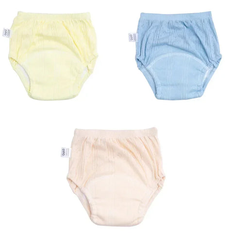 3PCS/LOT Candy Colors Newborn Training Pants Summer Baby Shorts Washable Boy Girls Cloth Diapers Reusable Nappies Infant Panties