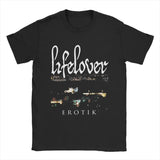 Lifelover Erotik T Shirt Men's Vintage T-Shirts Round Neck Tees Short Sleeve Clothes Graphic T Shirts Women's Clothing