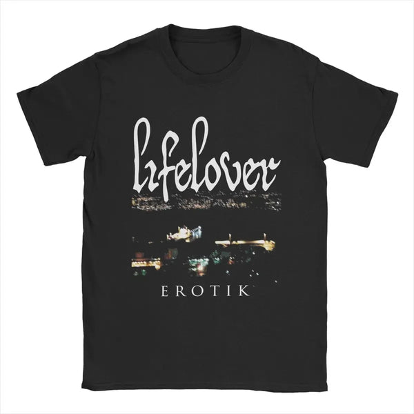 Lifelover Erotik T Shirt Men's Vintage T-Shirts Round Neck Tees Short Sleeve Clothes Graphic T Shirts Women's Clothing