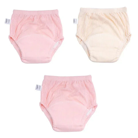 3PCS/LOT Candy Colors Newborn Training Pants Summer Baby Shorts Washable Boy Girls Cloth Diapers Reusable Nappies Infant Panties