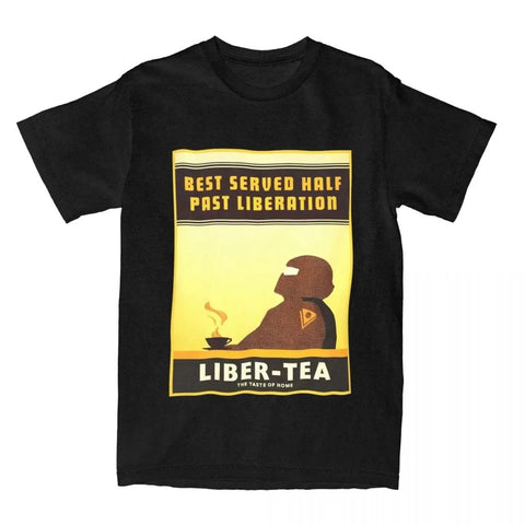 Helldivers 2 Malevelon Creek Veteran T-Shirts Women Men Vintage Cotton Tee Shirt Short Sleeve T Shirt Party Clothing Tops
