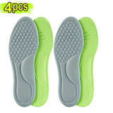 Unisex Soft Memory Foam Orthopedic Insoles Deodorizing Insole For Shoes Sports Absorbs Sweat Soft Antibacterial Shoe Accessories