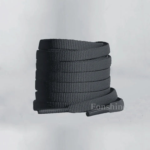 6mm Width Flat Shoelaces for Sneakers Color Basketball Shoes Laces for Shoes White Black Shoelace 90/120/140CM Shoes Accessories