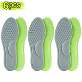 Unisex Soft Memory Foam Orthopedic Insoles Deodorizing Insole For Shoes Sports Absorbs Sweat Soft Antibacterial Shoe Accessories