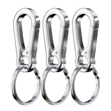 1/5PCS Metal Gourd Buckle Keychain Climbing Hook Car Keychain Strong Carabiner Shape Keychain Accessories Vintage Key Chain Ring