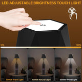 Wireless Bottle Table Lamp Touch Control of 3 Colors and Stepless Dimming Night Lamp For Bar Wine Bottles Decor Desk Lights