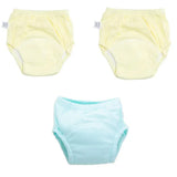 3PCS/LOT Candy Colors Newborn Training Pants Summer Baby Shorts Washable Boy Girls Cloth Diapers Reusable Nappies Infant Panties