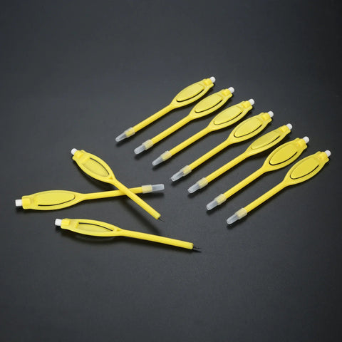 20 Pcs Plastic Golf Scoring Pen Pencil Clip with Eraser Score Card Lead Scoring Golfer Accessory Tool Recording Score Golf Pen