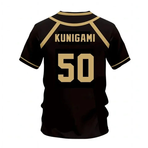 Anime Blue Lock MICHAEL KAISER 3D Printed Men's T-shirt Plus Size Fashionable Sports Short Sleeved Top Sports T-shirt