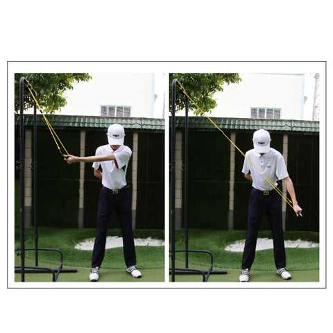 PGM Golf Swing Tensioner Men's and Women's Fitness Tensioner Stabilising Swing Posture Physical Training Equipment