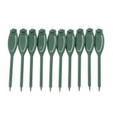 20 Pcs Plastic Golf Scoring Pen Pencil Clip with Eraser Score Card Lead Scoring Golfer Accessory Tool Recording Score Golf Pen