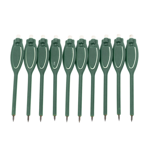 20 Pcs Plastic Golf Scoring Pen Pencil Clip with Eraser Score Card Lead Scoring Golfer Accessory Tool Recording Score Golf Pen