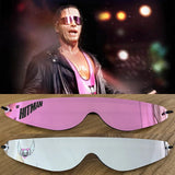 Licensed Vintage Bret Hitman Hart Wrap Around Shades Sunglasses New Motorcycle glasses