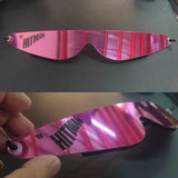 Licensed Vintage Bret Hitman Hart Wrap Around Shades Sunglasses New Motorcycle glasses