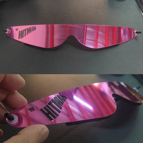 Licensed Vintage Bret Hitman Hart Wrap Around Shades Sunglasses New Motorcycle glasses