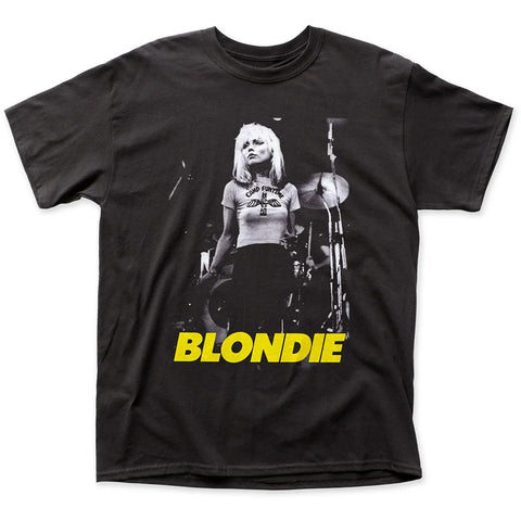 2024 New in Blondie Punk Rock Band 1960s Girl Band Vintage Loose T-Shirt Women'S T-Shirt Black Oversized T Shirts