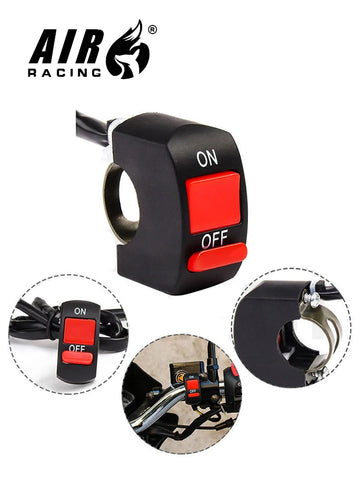 Dual Mirror Motorcycle Spotlight With/Without Horn, Universal Dual Color RGB Aperture Waterproof Headlights For Mountain Off-roa