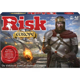 Risk Europe Board Game - Strategic Conquest with Territory Building & Alliance Mechanics for 12+ Players
