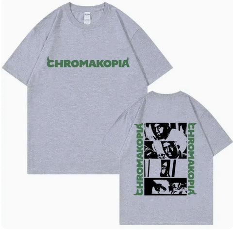 Tyler the Creator Tour 2025 TShirt Chromakopia Album Men Clothing Harajuku Vintage Unisex High Quality Cotton TShirts Graphic