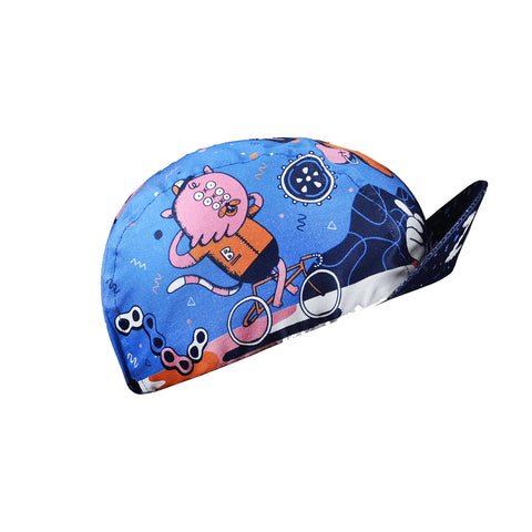 Classic Retro  Black White Blue Red New Polyester Cycling Caps Bike Summer Quick Dry Hats Men and Women