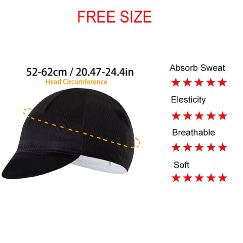 NEW UAE Cycling Hat Summer Embroidery Baseball Cycling  Caps Team Pro Road Bike Mountain MTB Racing Bicycle Hat Under Helmet