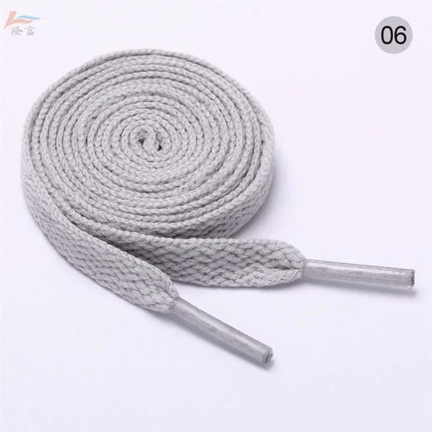 26 Colors Shoelaces Red Yellow Black Flat Laces Sneaker Shoestring No Elasticity Shoelace Women Lacet Shoe Accessories Orange
