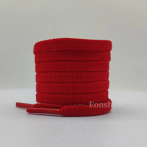 6mm Width Flat Shoelaces for Sneakers Color Basketball Shoes Laces for Shoes White Black Shoelace 90/120/140CM Shoes Accessories