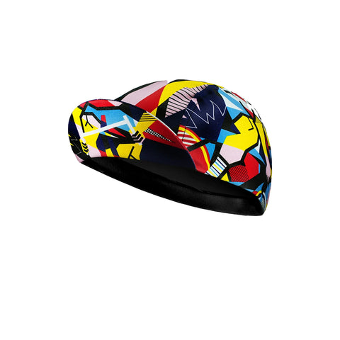 Classic Retro  Black White Blue Red New Polyester Cycling Caps Bike Summer Quick Dry Hats Men and Women