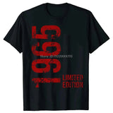 2025 Funny 60th Tee Vintage Legends Born in 1965 60 Years Old Party Women T Shirts Summer Cotton Birthday Gift Idea Men T-shirt