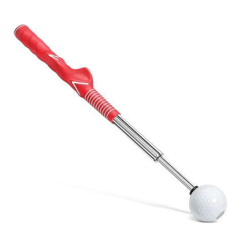 Golf Telescopic Swing Stick Grip Trainer Beginner Golf Retractable Rod Training Supplies Posture Corrector Assistant
