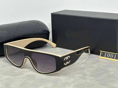 Trendy Color Block Sunglasses High Quality Motorcycle Riding Sun Protection Glasses For Men And Women Same As Popular Web Red Gl