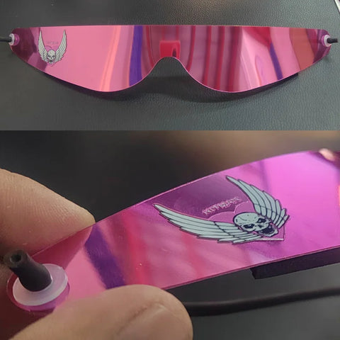 Licensed Vintage Bret Hitman Hart Wrap Around Shades Sunglasses New Motorcycle glasses